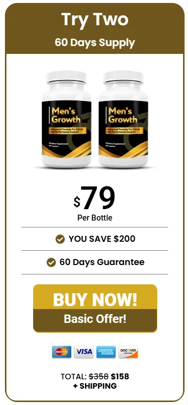 Men’s Growth one bottle